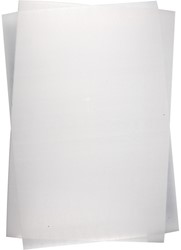 CC Krimpfolie Transparant Mat A4 0,3mm dik 10 vel