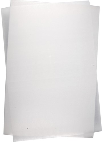 CC Shrink Plastic Sheets, matte transparent, 20x30 cm, thickness 0,3 mm, 10 sheets/1 pack
