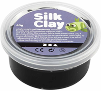 Silk Clay® Zwart 40 gr