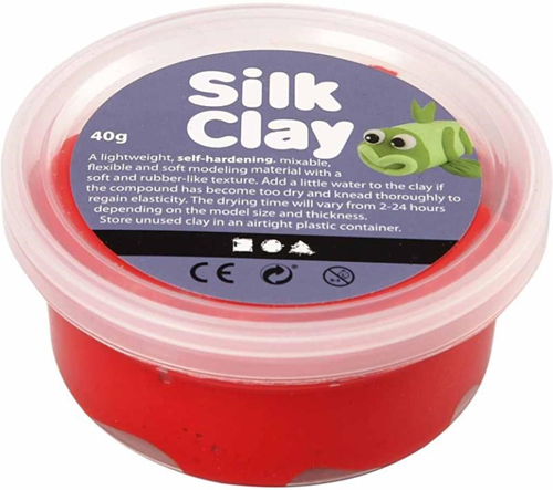 Silk Clay® Rood 40 gr