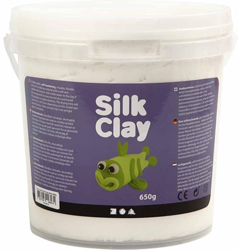 Silk Clay® 650 gr Wit