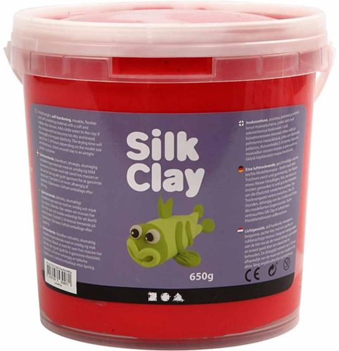 Silk Clay® 650 gr Rood