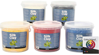 CC Silk Clay®, primary colours, 5x650 g/ 1 pack