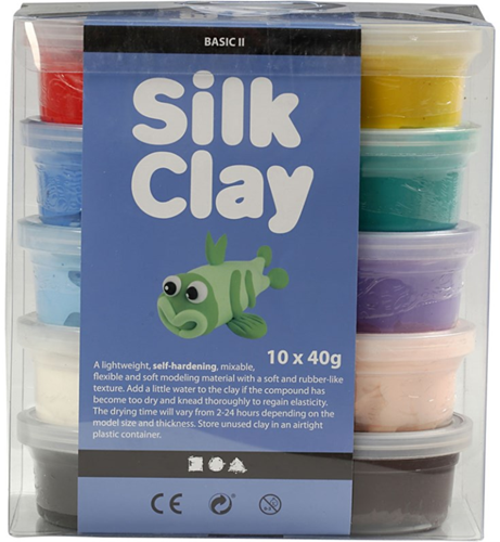 Silk Clay® Set Basis 10x40 gr-2