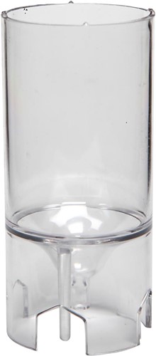 Candle shape Cylinder. H: 6-8cm