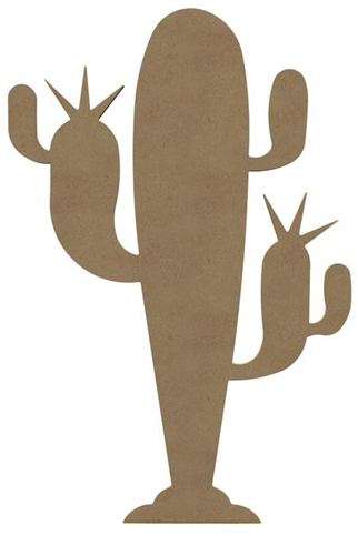 MDF Figuur Cactus 29 cm