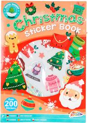 Grafix Sticker Book A4 Christmas