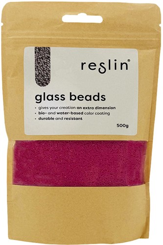 Reslin Glazen Kralen 500 gr Heather Violet