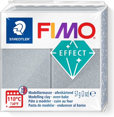 FIMO® Effect 57 gr Zilver Metaal