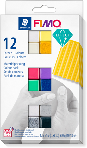 FIMO® Effect Set 12x25 gr