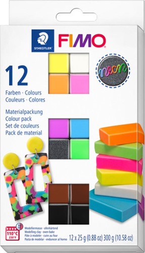 FIMO® Neon Set 12x25 gr