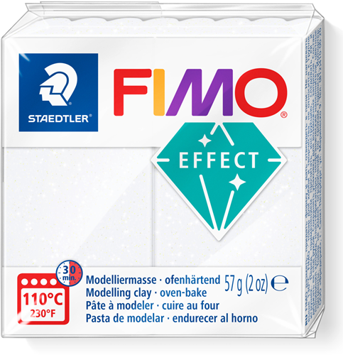 FIMO® Effect 57 gr Metallic Wit