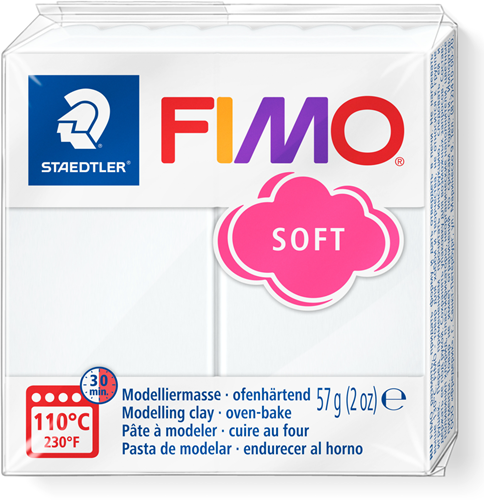 FIMO® Soft 56 gr Wit