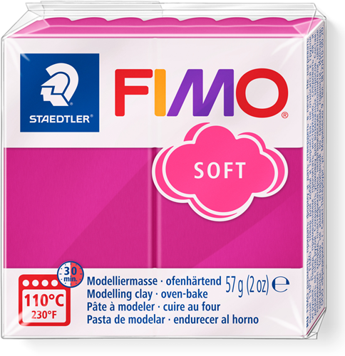 FIMO® Soft 56 gr Framboos