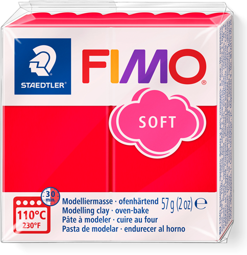 FIMO® Soft 56 gr Indian Rood
