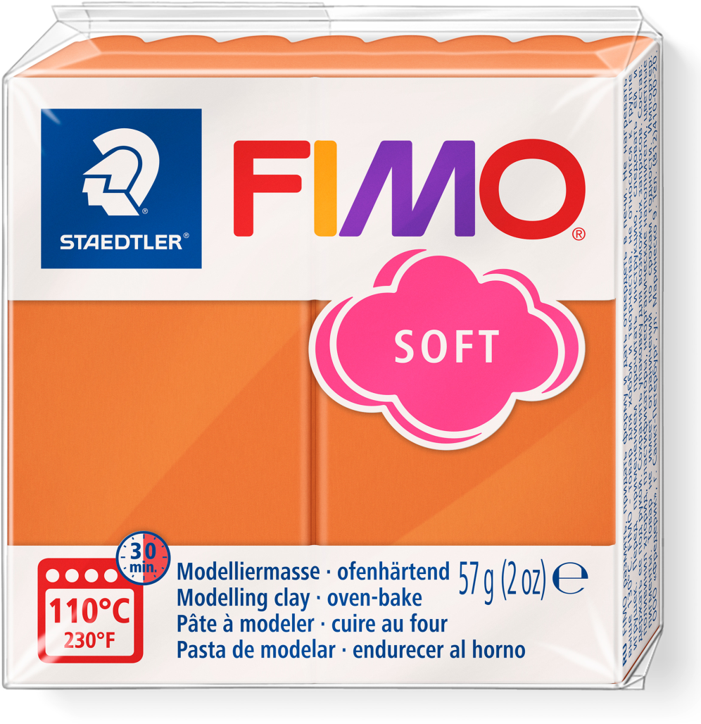 Fimo Soft 56 g kersenrood