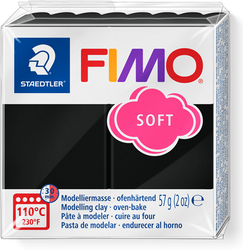 FIMO® Soft 56 gr Zwart