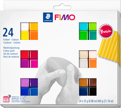 FIMO® Soft Basic Set 24x25 gr