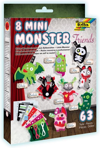Folia Mini Monster Set - Voor 8 Monsters