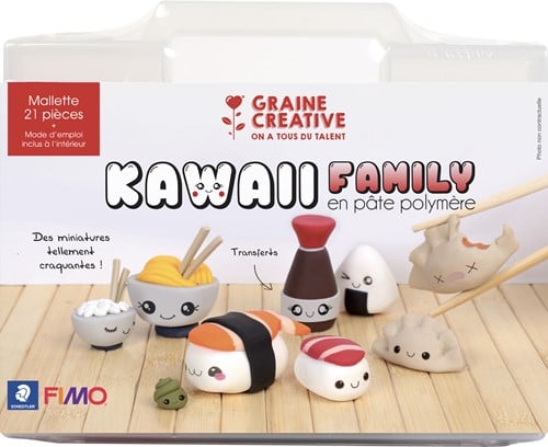 Fimo® Koffer Kawaii Sushi