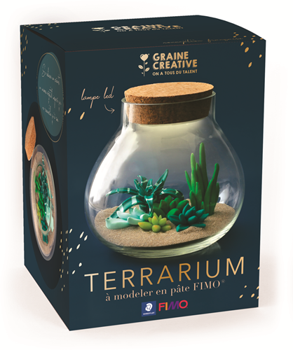 Graine Creative Fimo Polymeerklei Terrarium Set