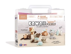 Fimo® Koffer Kawaii Katten
