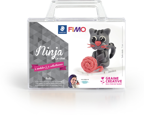 Fimo Polymeerklei Set Ninja de Kat