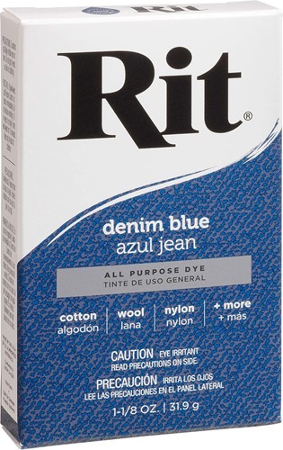 Rit Dye Poeder Denim Blue 31,9 gr