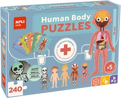 Apli Lernpuzzle „Der menschliche Körper“