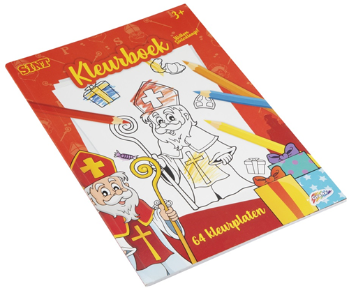 Kleurboek A4 Sint 64 vel