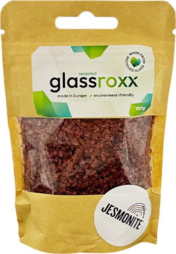 Jesmonite GlassRoxx Small 150gr Oxyderood