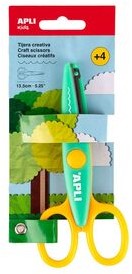 Apli Kartelschaar 13,5 cm Geel en Groen