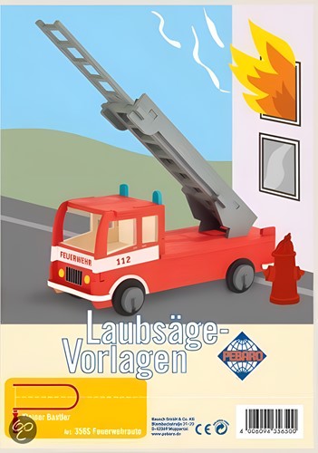 Pebaro Figuurzaag set Brandweerwagen