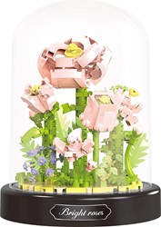 Balody Building Set Pink Roses