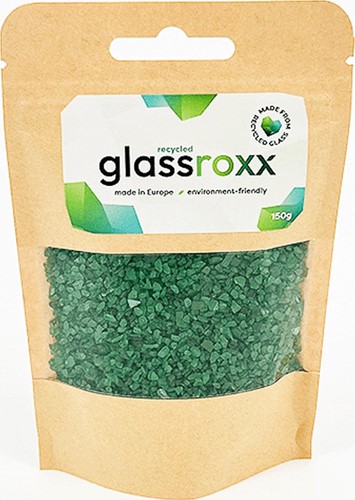 Jesmonite GlassRoxx Small 150gr Loofgroen