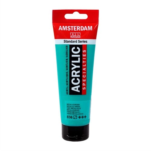 Talens Amsterdam acrylverf 120 ml 836 - Metallic Groen