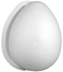 Styropor 2-delig Ei 15,5 cm