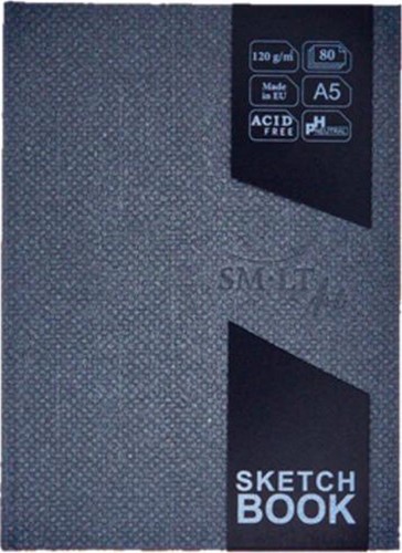 SMLT Hardcover Skizzenbuch A5 120gr 80 Blatt