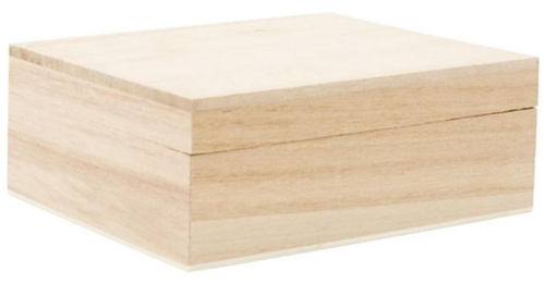 Houten Kistje 13x11,5x5 cm
