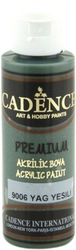 Cadence Premium Acrylverf 70 ml Oil Green 9006