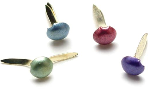 Creative Impressions Splitpennen Rondjes 3 mm Gekleurd Parel 50 stuks