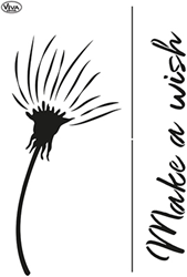 Viva Decor Blob Painting Template Dandelions A3
