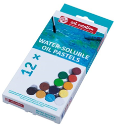 TAC Wasserlösliche Ölpastellkreide Set 12x