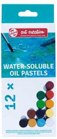 TAC Water Soluble Oil Pastels Set 12x-2