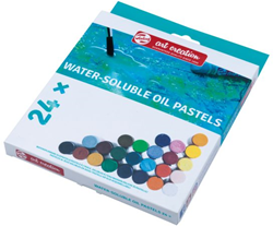 TAC Wasserlösliche Ölpastellkreiden Set 24x
