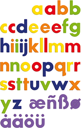 CC Magnetic letters, 36 pc/ 1 pack