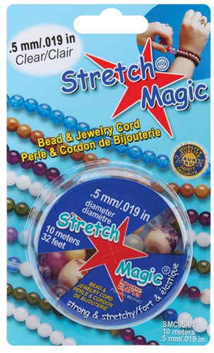 Stretch Magic Elastiek 0,5 mm Transparant 10 m