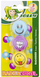 Jolly Faces Radiergummi