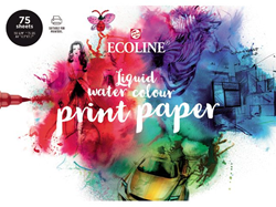 Royal Talens Ecoline Watercolor Paper A4 150gr 75 sheets