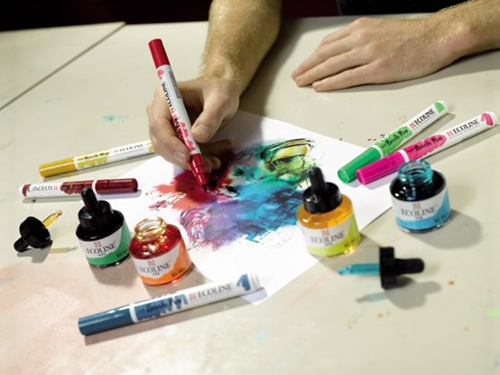 Royal Talens Ecoline Aquarelpapier 24x30 cm 290gr 12 vel-2